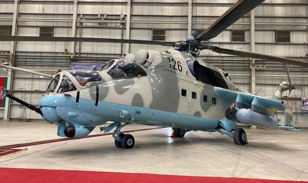 India gifts Mi-35/Mi-24V attack helicopters to Afghanistan