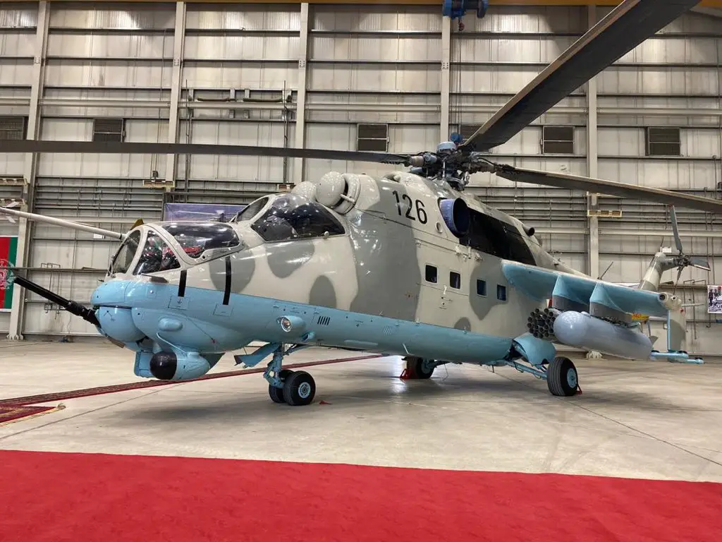 India gifts Mi-35/Mi-24V attack helicopters to Afghanistan