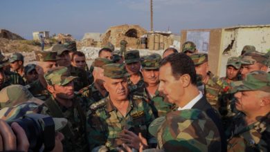 Syrian President Bashar al-Assad in Idlib