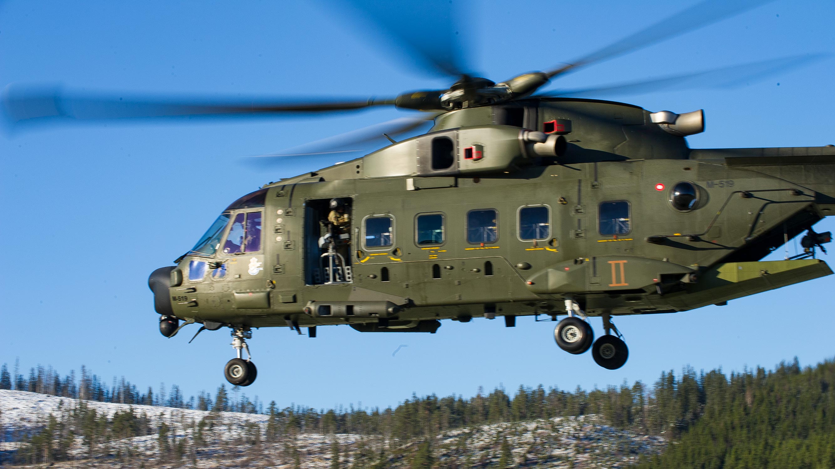 Danish EH-101 helicopter