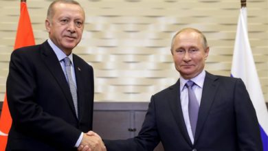 Erdogan and Putin meet on Syria