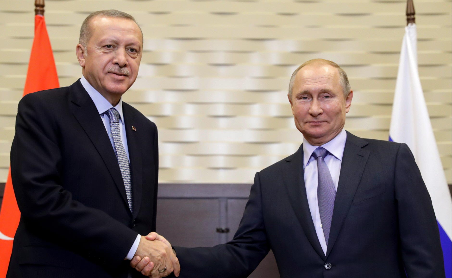 Erdogan and Putin meet on Syria