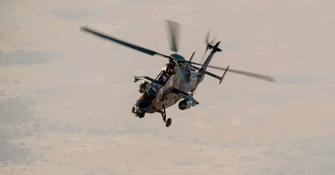 French Tigre helicopter in the Sahel