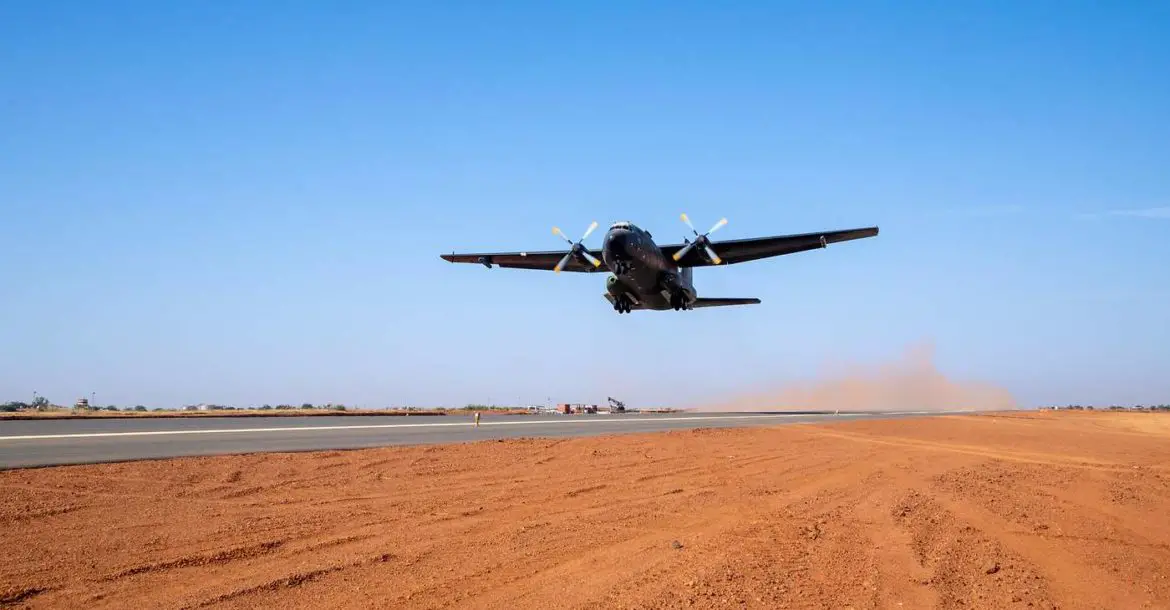 German C-160 inaugurates new Niamey runway