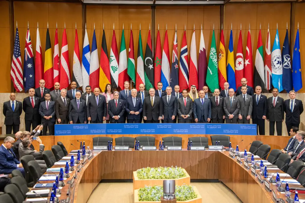 Global Coalition Against ISIS ministerial meeting