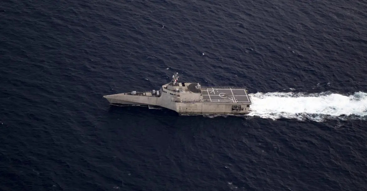 USS Gabrielle Giffords in the South China Sea