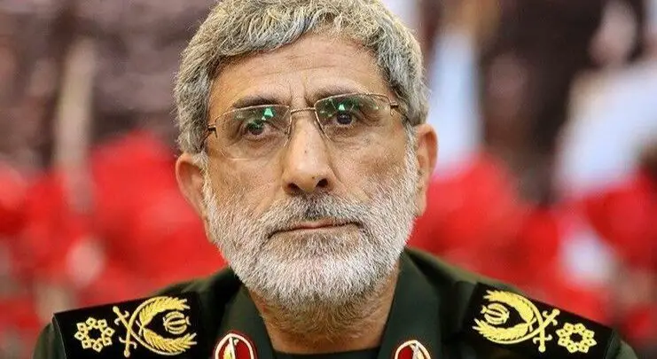 Iran Quds Force commander Esmail Qaani