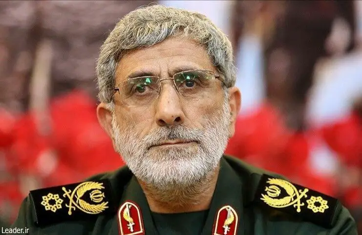 Iran Quds Force commander Esmail Qaani