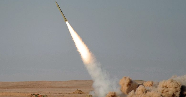 Fateh-110 surface-to-surface missile