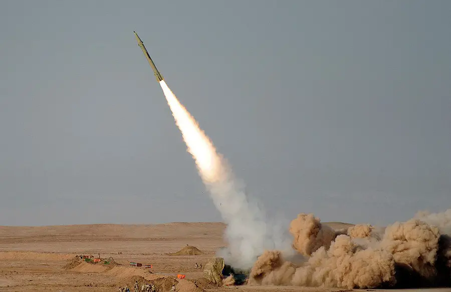 Fateh-110 surface-to-surface missile