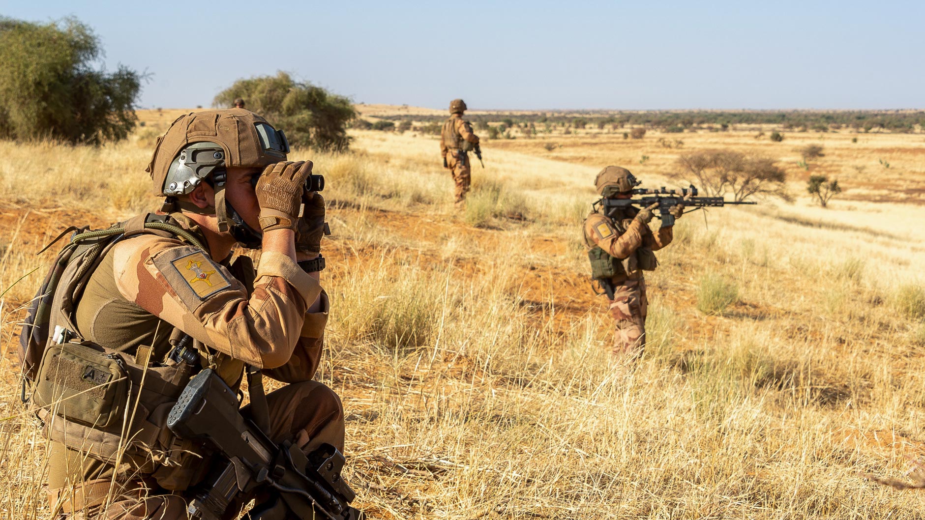French soldiers deployed to Operation Barkhane in the Sahel