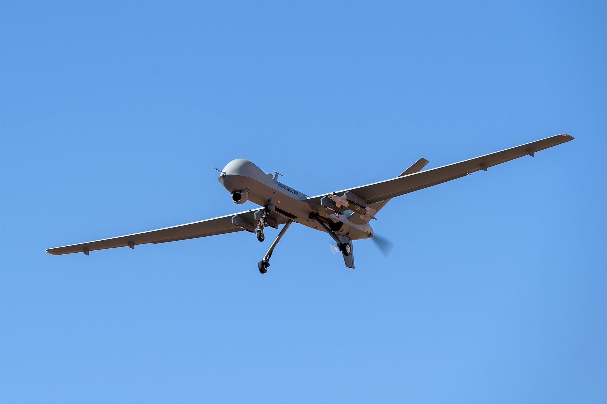 Armed Reaper drones support Operation Barkhane