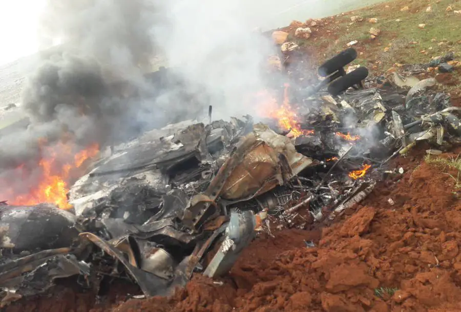 Syrian Air Force helicopter shot down in western Aleppo
