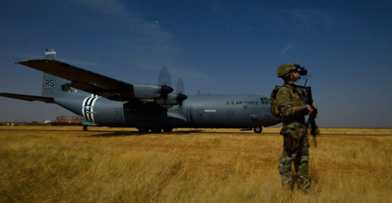 US C-130J in Somalia