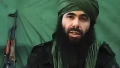 File photo of Al-Qaeda chief Abdelmalek Droukdel.