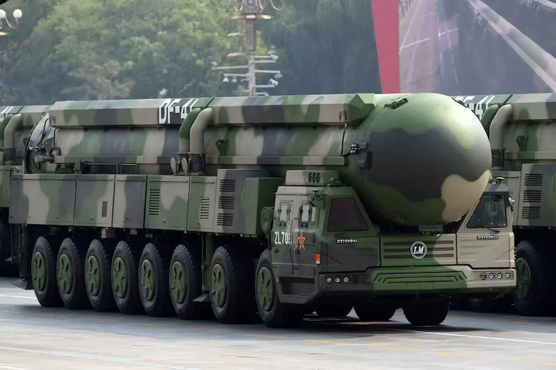 Dongfeng-41 intercontinental strategic nuclear missiles group China
