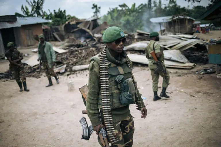 DR Congo soldier, February 2020