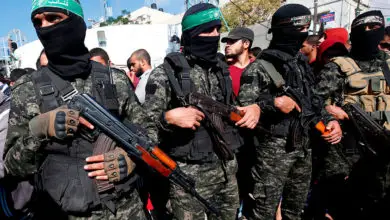 Hamas operatives in Gaza
