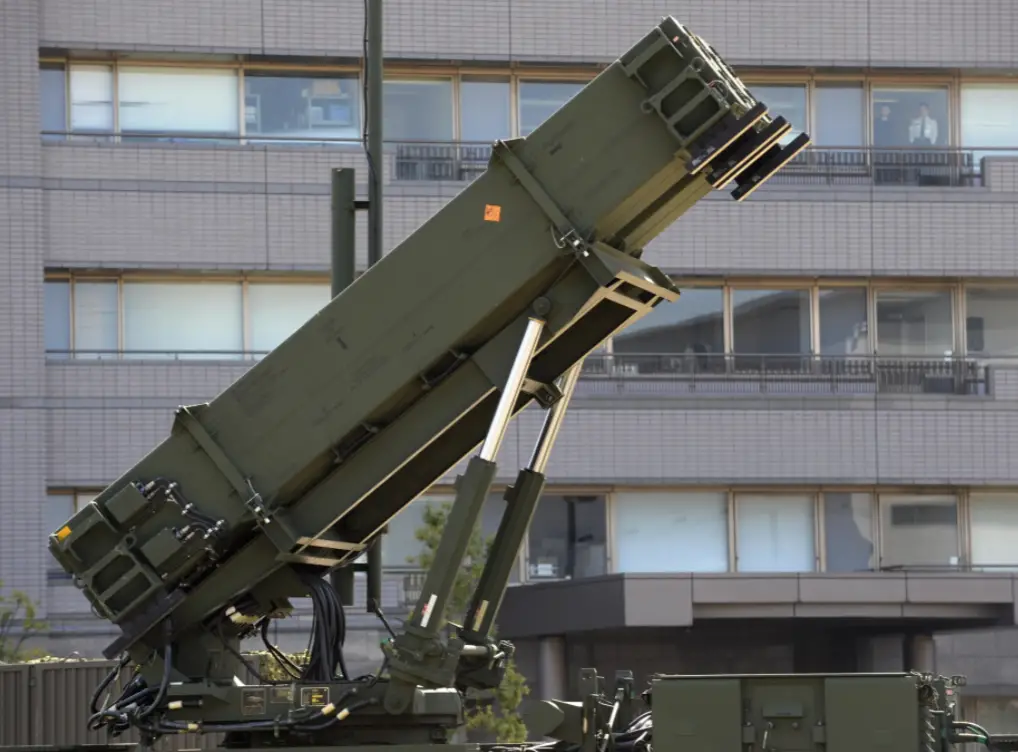 Japan Air Self Defence Forces' Patriot Advanced Capability-3 (PAC-3) interceptor missile launcher. File photo: AFP