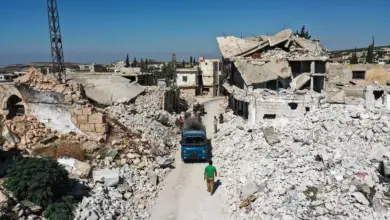 File photo of Syria's last major rebel bastion of Idlib