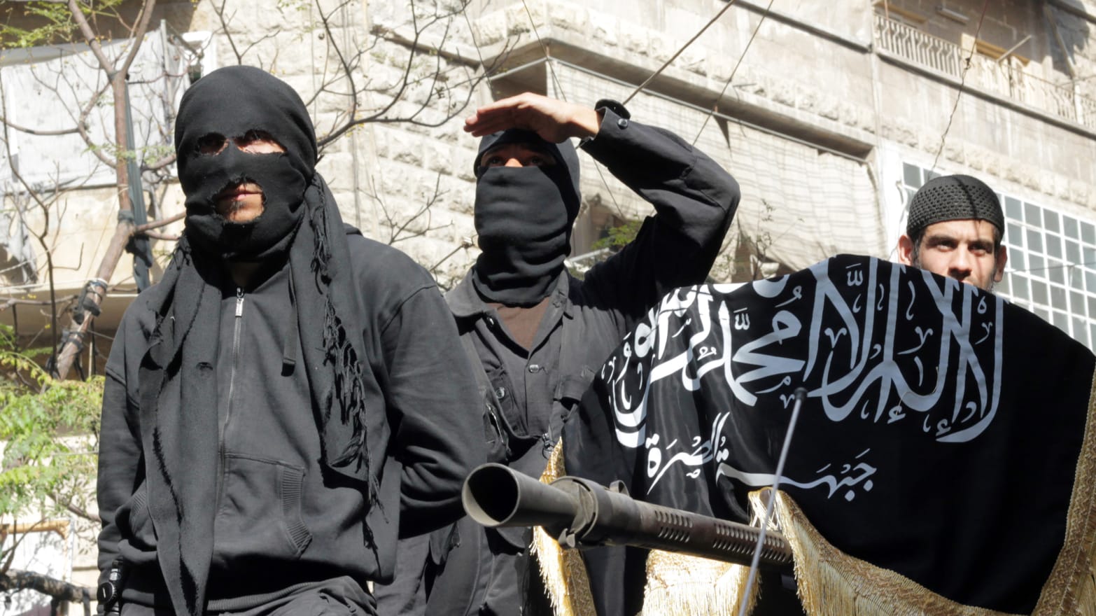 Al-Qaeda fighters.