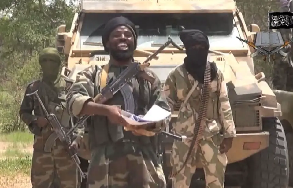 Abubakar Shekau, the group's leader, taken from a video last July 2014.