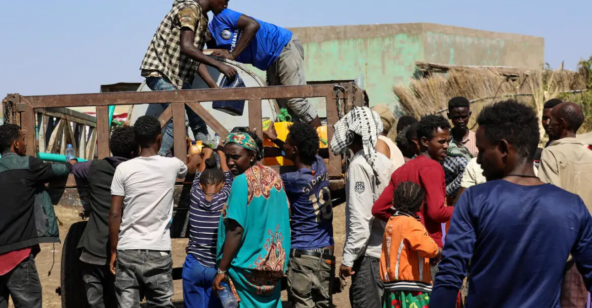 Thousands of Ethiopians have fled to neighboring Sudan to escape the conflict in Tigray.