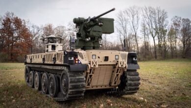 The RCV-L is a purpose built Unmanned Ground Combat Vehicle