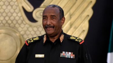 General Abdel Fattah al-Burhan, who heads Sudan's armed forces and the Sovereign Council.