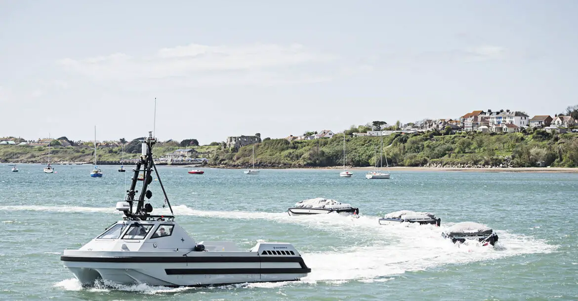 The new Royal Navy autonomous minesweeper