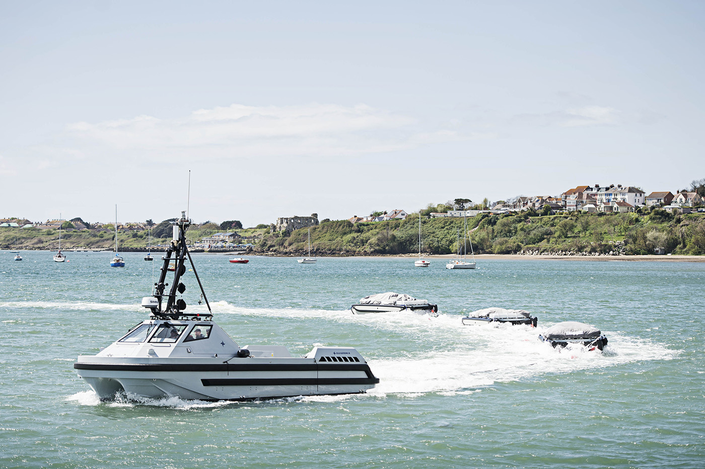 The new Royal Navy autonomous minesweeper
