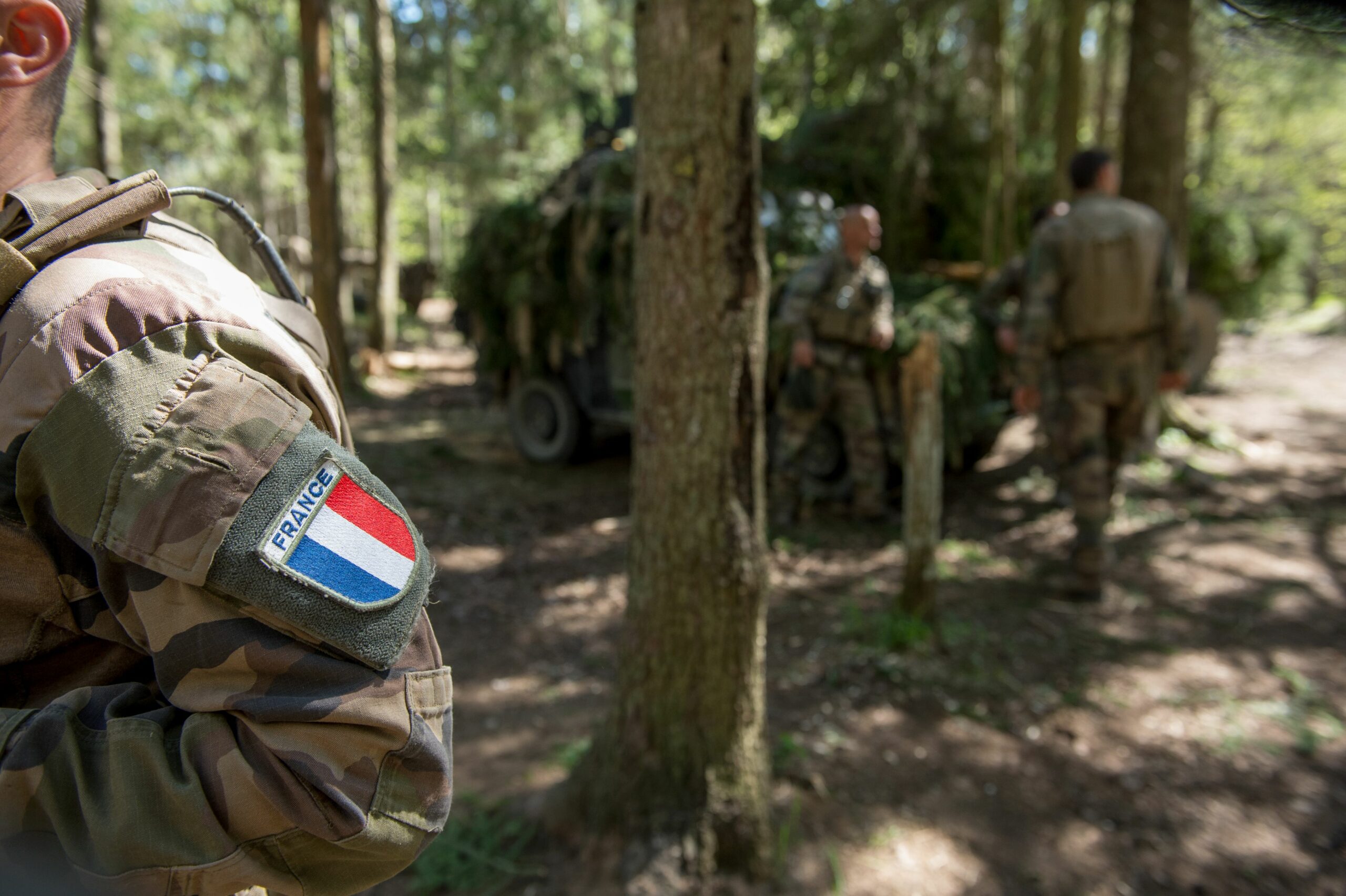 France's Defence Forces participate in the Estonian Defence Forces annual 'Spring Storm' exercise on May 22, 2017 near the city of Tapa, eastern Estonia.