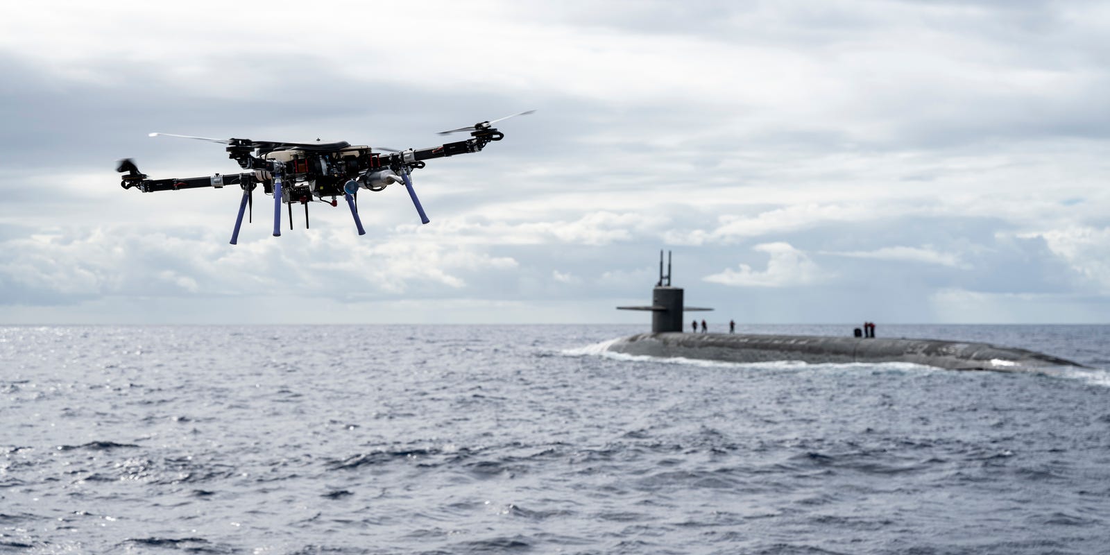 submarine launched unmanned aerial vehicle