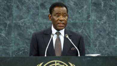 Teodoro Obiang Nguema Mbasogo, President of the Republic of Equatorial Guinea, addresses the 13th plenary meeting of the 68th session of the General Assembly, General Debate