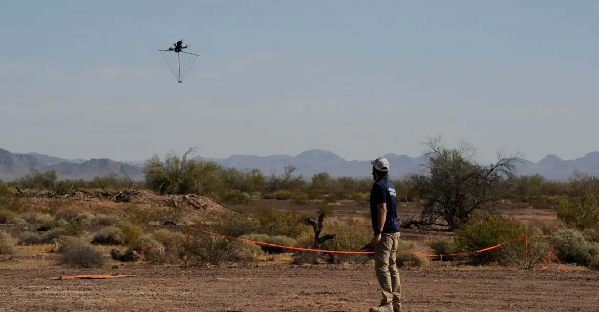 In collaboration with the Air Force, the Joint Counter-sUAS Office (JCO) and the Army Rapid Capabilities and Critical Technologies Office hosted a demonstration in counter drone technology at Yuma Proving Ground, Ariz on April 5-9
