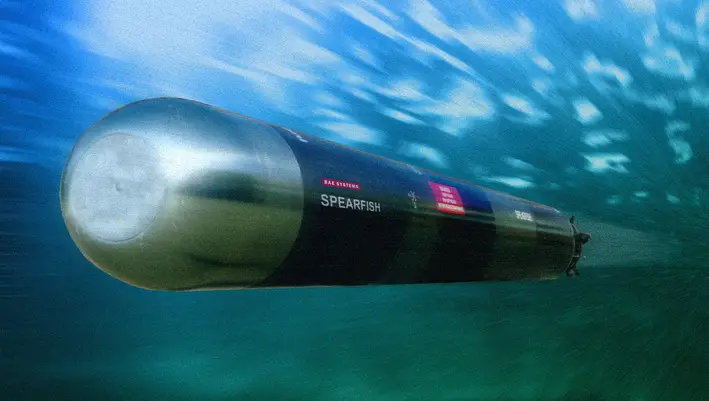 A Spearfish Torpedo