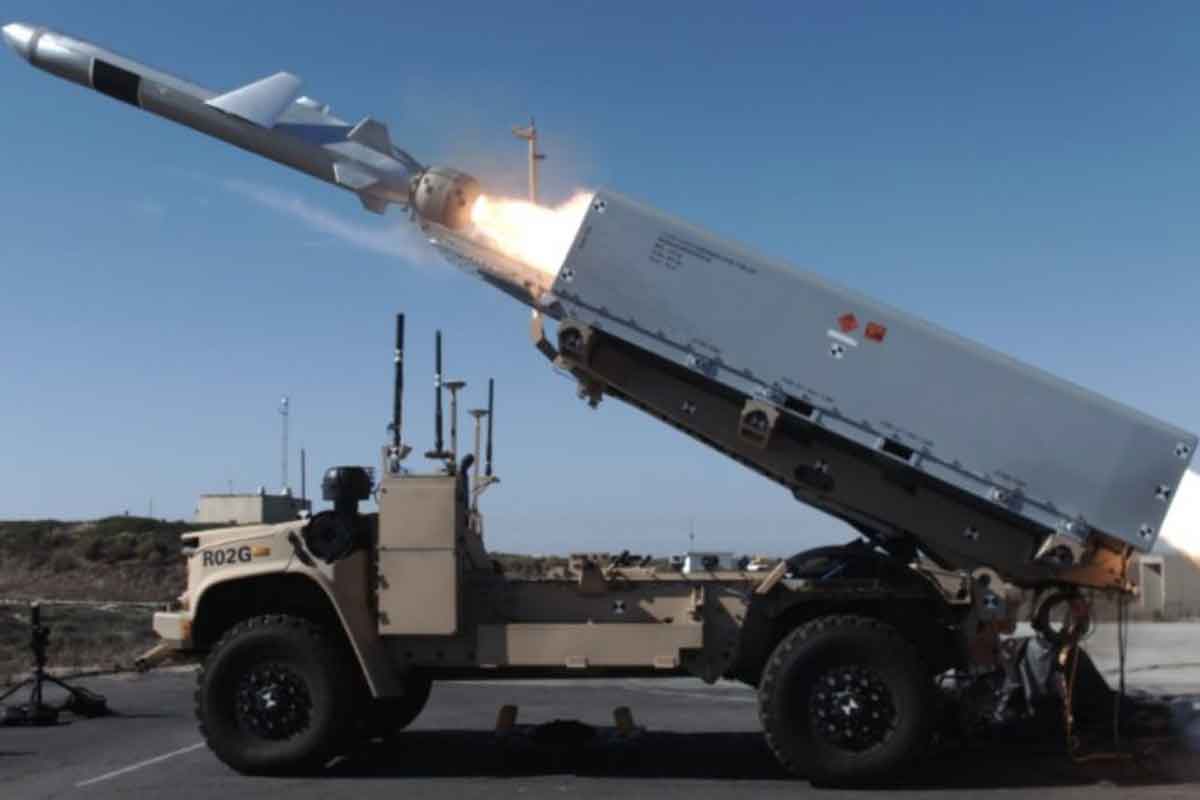 missile launched from an unmanned vehicle