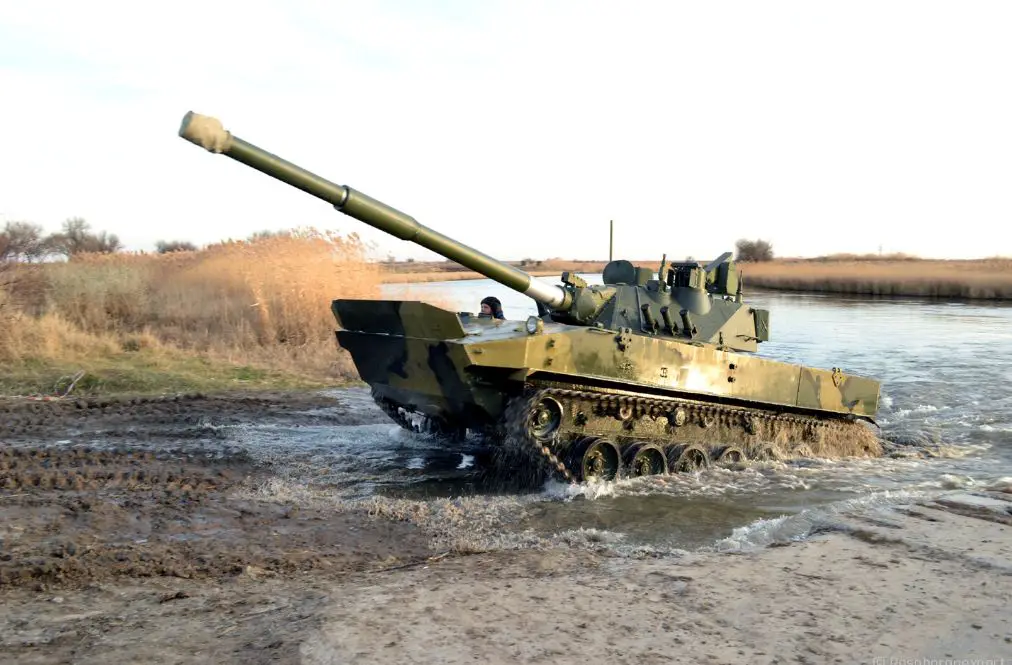 SPRUT-SDM1 Light Amphibious Tank