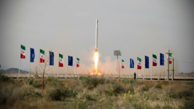 An Iranian military satellite — dubbed the Nour — was launched in April 2020
