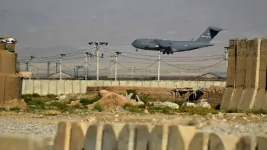 Bagram Airfield in Kabul