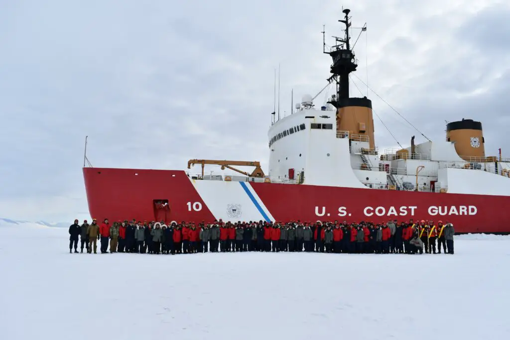 United States Coast Guard Ship Photo Print --USCG USCGC Polar Sea WAGB 11 