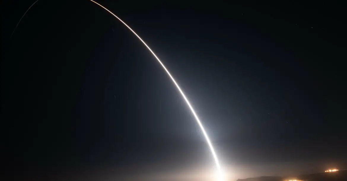 Air Force Global Strike Command unarmed Minuteman III intercontinental ballistic missile launch