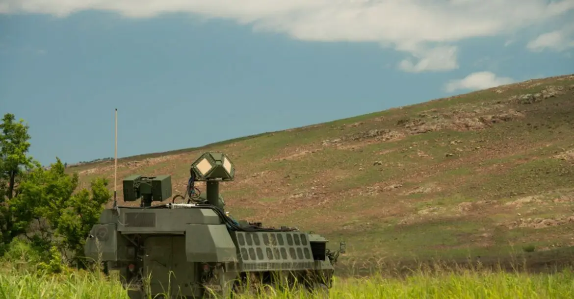 Laser-equipped Stryker