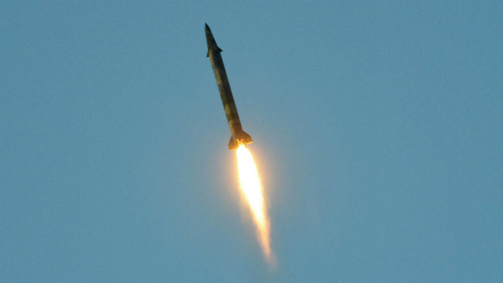 North Korea test fires a ballistic missile
