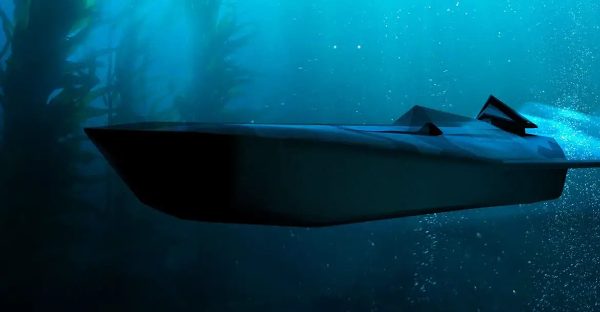 unmanned underwater vessel.
