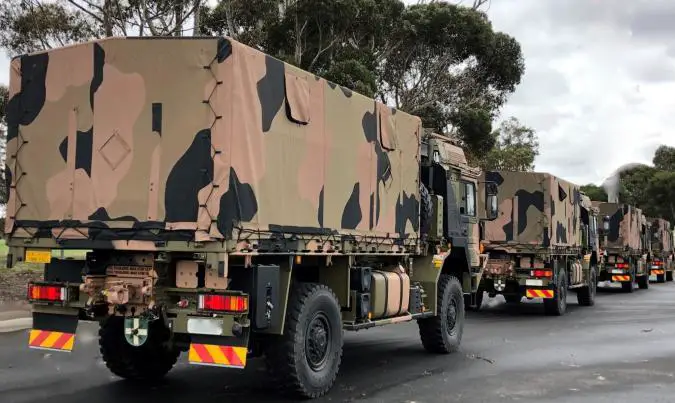 Australian Army autonomous vehicles