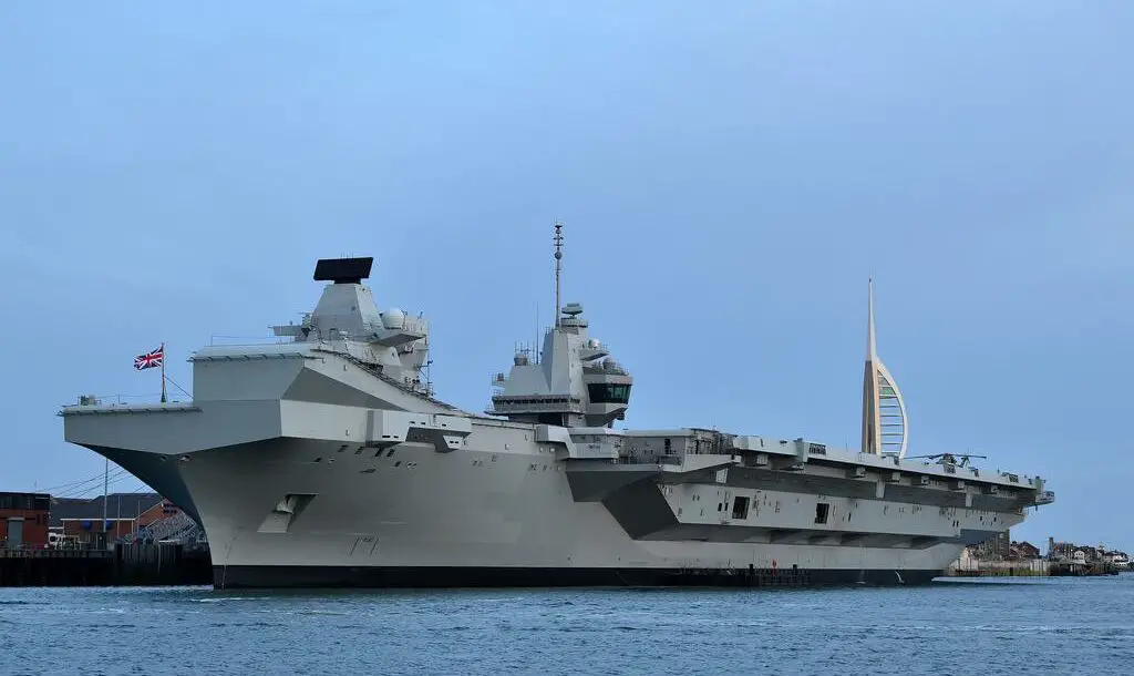 HMS Queen Elizabeth aircraft carrier