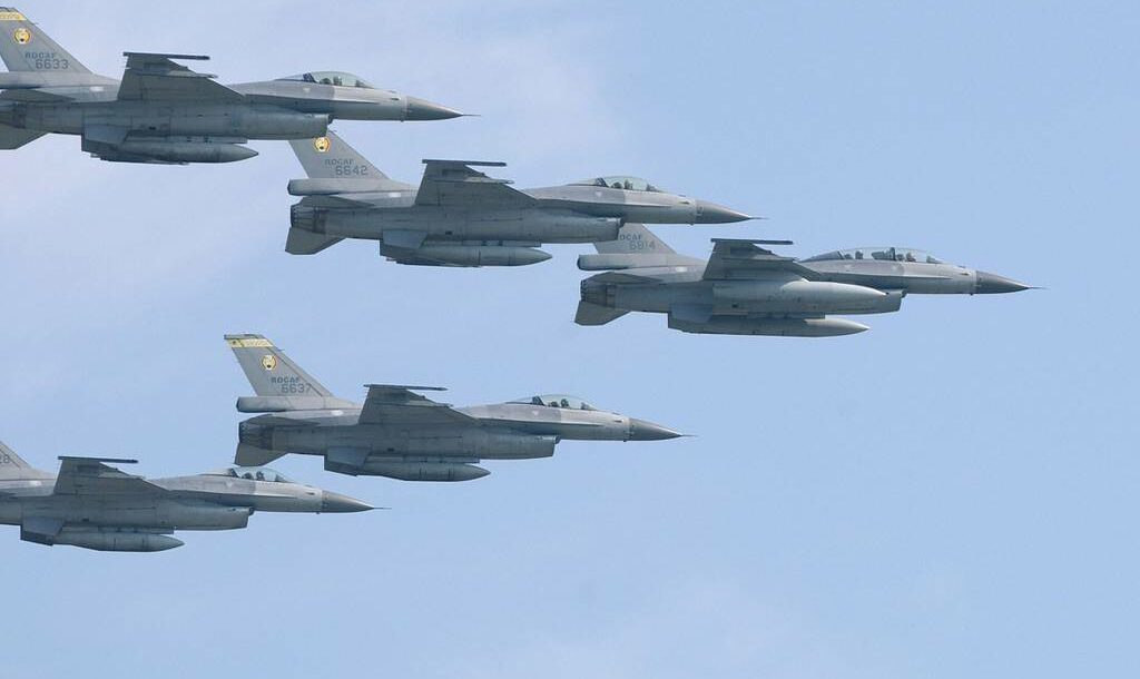 A fleet of American-made F-16 fighters