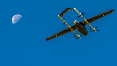 US Navy logistics drone