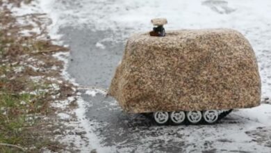 Russia's Spy Rock surveillance robot